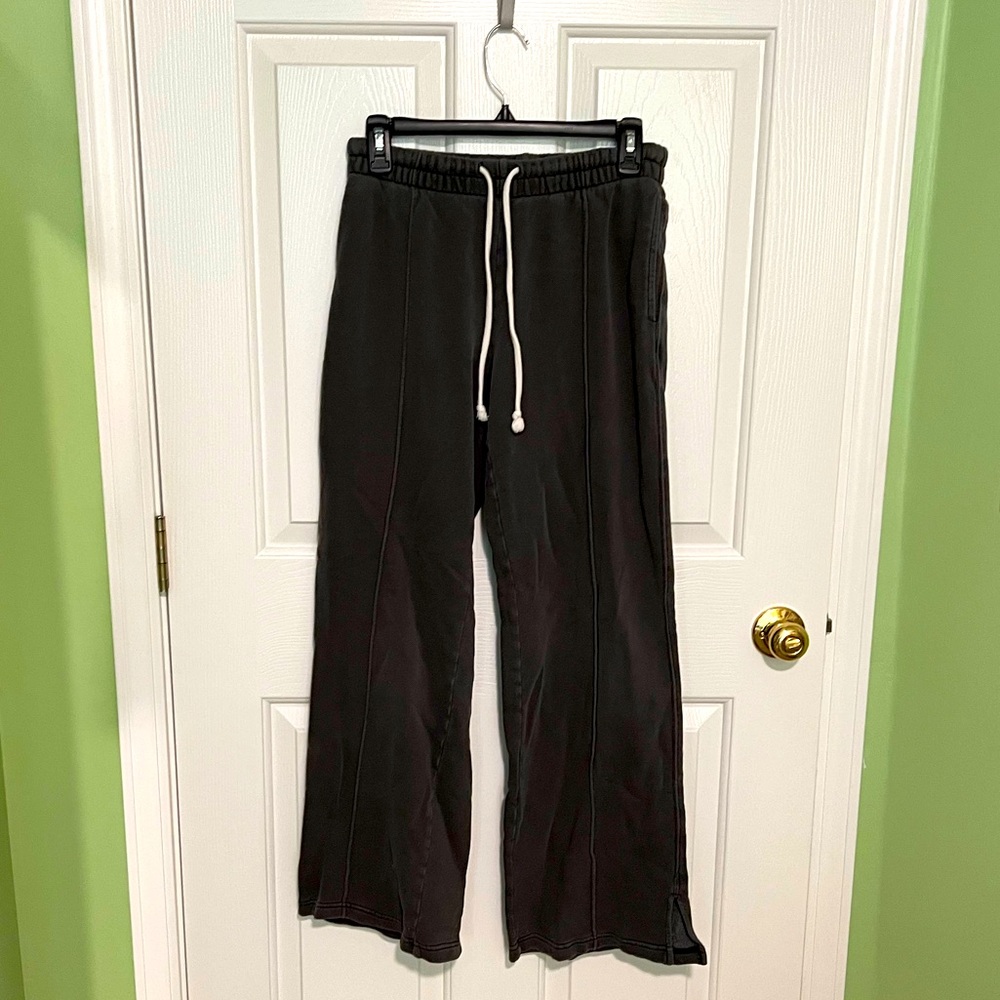 Black Drawstring Lounge Pants